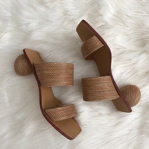 Torgeis New York Kitten Heel Sandals